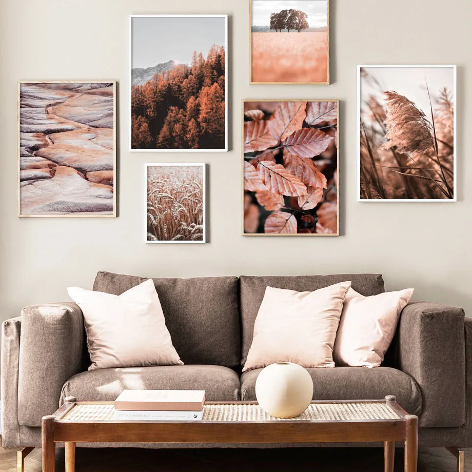 Autumn Mountain Tree Leaf Reed Wheat Wall Art Canvas Painting Nordic Posters And Prints Canvas Pictures For Living Room Decor
Autumn Mountain Tree Leaf Reed Wheat Wall Art Canvas Painting Nordic Posters And Prints Canvas Pictures For Living Room Decor
