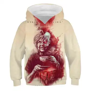 2020 Autumn New 3D Printing Hoodies Children Clothing Halloween Creative clown 3D printing personality Hoodie
2020 Autumn New 3D Printing Hoodies Children Clothing Halloween Creative clown 3D printing personality Hoodie
