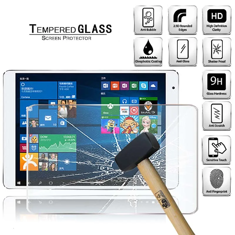 Tablet Tempered Glass Screen Protector Cover for Teclast X98 Plus HD Anti-Screen Explosion-proof Breakage Tempered Film
Tablet Tempered Glass Screen Protector Cover for Teclast X98 Plus HD Anti-Screen Explosion-proof Breakage Tempered Film