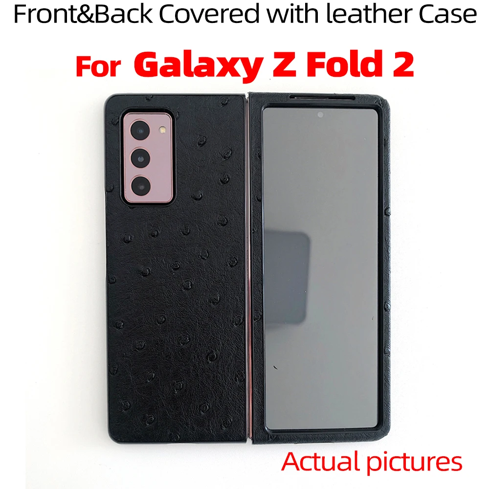 For Galaxy Z Fold 2 Case for Galaxy Z Fold2 5G front and back covered with Luxury leather Case For Galaxy Z Fold2 5G Case
For Galaxy Z Fold 2 Case for Galaxy Z Fold2 5G front and back covered with Luxury leather Case For Galaxy Z Fold2 5G Case