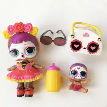 1set LOL doll Surprise Original doll+pet+small sister children's toys Dolls Action Figure Model
1set LOL doll Surprise Original doll+pet+small sister children's toys Dolls Action Figure Model