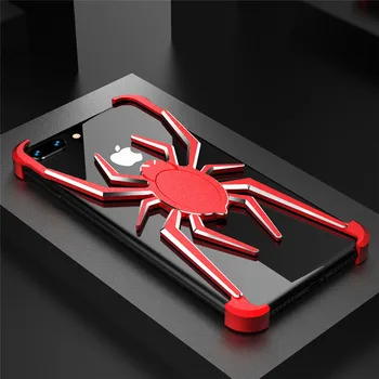 Metal Spider Phone Case For iPhone 8 Plus Case Shockproof Aluminum Armor 7 Plus Back Cover Coque For iPhone 7 8 Plus Funda Case
Metal Spider Phone Case For iPhone 8 Plus Case Shockproof Aluminum Armor 7 Plus Back Cover Coque For iPhone 7 8 Plus Funda Case
