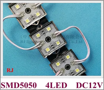 LED light module 5050 LED module light waterproof LED lighting module for channel letter DC12V 4 led 0.96W
LED light module 5050 LED module light waterproof LED lighting module for channel letter DC12V 4 led 0.96W