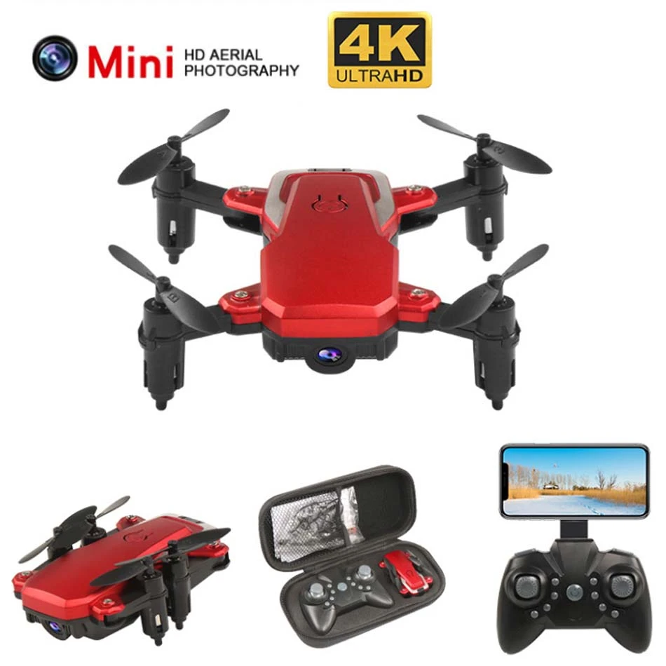 Mini Drone With 4K HD Camera Foldable Quadcopter One-Key Return FPV Drones Follow Me RC Helicopter Quadrocopter Children Toys
Mini Drone With 4K HD Camera Foldable Quadcopter One-Key Return FPV Drones Follow Me RC Helicopter Quadrocopter Children Toys
