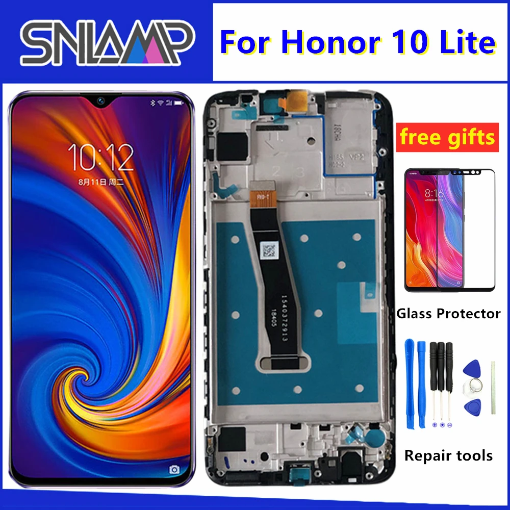Original Display For Huawei Honor 10 Lite LCD Touch Screen Digitizer with Frame Global Version 6.21" HRY-LX1 HRY-LX2 HRY-L21
Original Display For Huawei Honor 10 Lite LCD Touch Screen Digitizer with Frame Global Version 6.21" HRY-LX1 HRY-LX2 HRY-L21