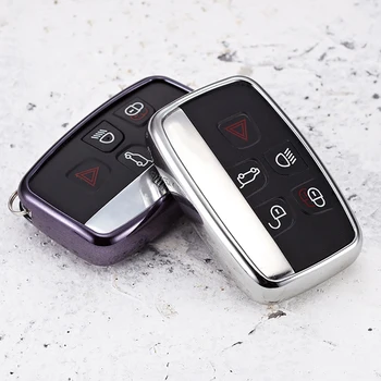 For Land Rover Range Rover Evoque Freelander 2 Discovery 4 TPU Auto Car Smart Key Case Cover Protective Skin Shell Car-Styling
For Land Rover Range Rover Evoque Freelander 2 Discovery 4 TPU Auto Car Smart Key Case Cover Protective Skin Shell Car-Styling
