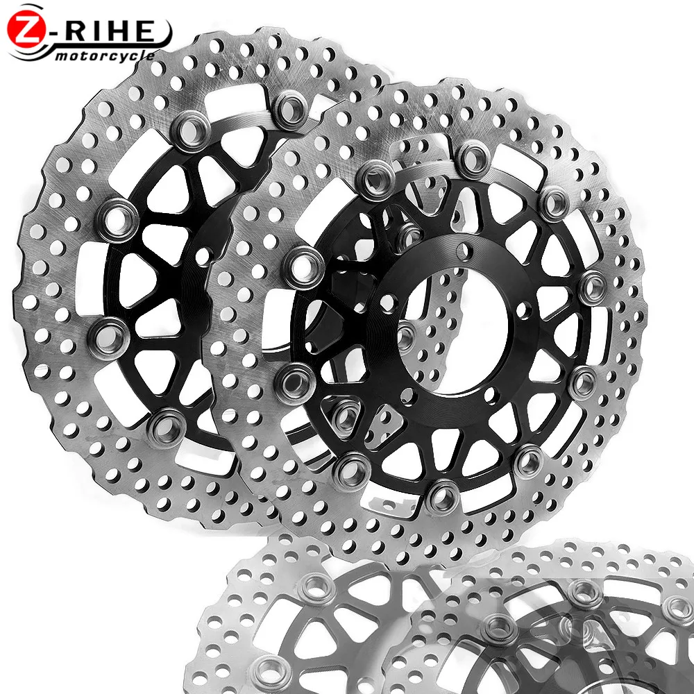 2PCS Front Floating Brake Disc Rotor motorcycle Brake Rotors For KAWASAKI ZZR1400 2006 2007 2008 2009 2010 2011 2012 2013-2014
2PCS Front Floating Brake Disc Rotor motorcycle Brake Rotors For KAWASAKI ZZR1400 2006 2007 2008 2009 2010 2011 2012 2013-2014