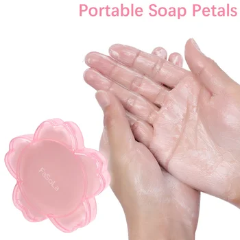 50Pcs/Box Portable Soap Flakes Pink Sakura Petal Hand Washing Scented Soap Paper Outdoor Portable Sterilization Clean Products
50Pcs/Box Portable Soap Flakes Pink Sakura Petal Hand Washing Scented Soap Paper Outdoor Portable Sterilization Clean Products
