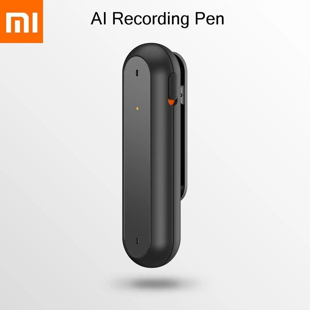 Xiaomi Smart AI Recording Pen HD Recording Intelligent Noise Reduction Encrypted storage Xiomi Smart Recorder For Meeting Work
Xiaomi Smart AI Recording Pen HD Recording Intelligent Noise Reduction Encrypted storage Xiomi Smart Recorder For Meeting Work