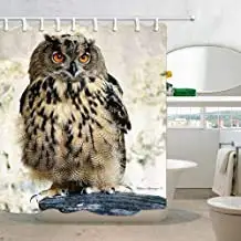 Vintage Farm Wild Animals Waterproof Wildlife Bird Owl on Rustic Wooden Shower Curtain Bathroom with Hooks Waterproof Home Decor
Vintage Farm Wild Animals Waterproof Wildlife Bird Owl on Rustic Wooden Shower Curtain Bathroom with Hooks Waterproof Home Decor