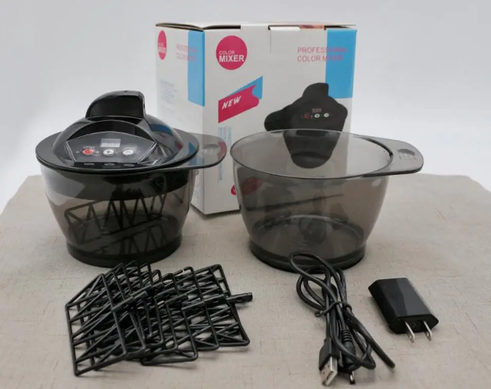 Electric Hair Cream Automatic Mixer Mixing Bowl Color Paste Blender Dyeing Stirrer Tool DIY Hairdressing Barber Coloring Sets
Electric Hair Cream Automatic Mixer Mixing Bowl Color Paste Blender Dyeing Stirrer Tool DIY Hairdressing Barber Coloring Sets