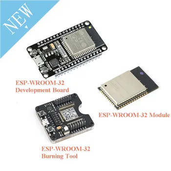 ESP32 Development Board ESP32-WROOM-32 ESP-32 Burning Fixture Tool ESP32S ESP-32S Module Bluetooth and WIFI Dual Core CPU
ESP32 Development Board ESP32-WROOM-32 ESP-32 Burning Fixture Tool ESP32S ESP-32S Module Bluetooth and WIFI Dual Core CPU