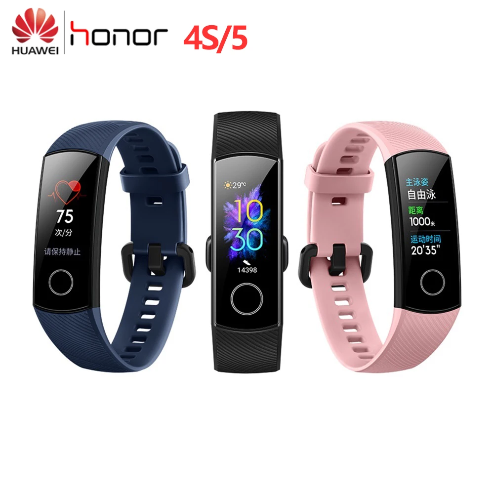 For HONOR Band 5 0.95 Large Full Color AMOLED Display Fitness Smart Bracelet 240*120 Pixels 8 Customize Watch Faces Smart Timer
For HONOR Band 5 0.95 Large Full Color AMOLED Display Fitness Smart Bracelet 240*120 Pixels 8 Customize Watch Faces Smart Timer