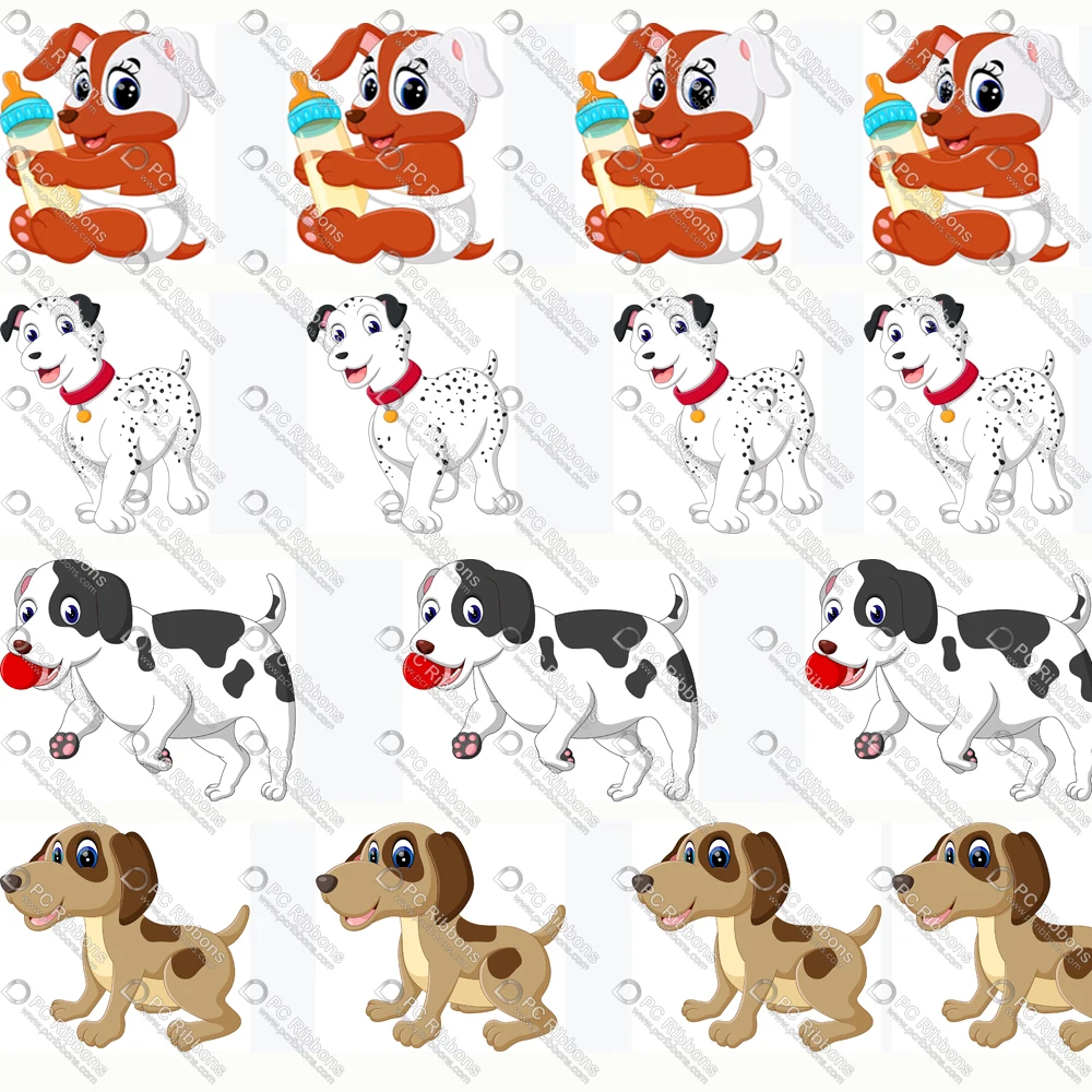 Cartoon Dalmatian 1" Printed Lanyard/Grosgrain/Satin Design Customized Ribbon for Bow DIY Hair Craft Supplies Sewing 50 Yards
Cartoon Dalmatian 1" Printed Lanyard/Grosgrain/Satin Design Customized Ribbon for Bow DIY Hair Craft Supplies Sewing 50 Yards