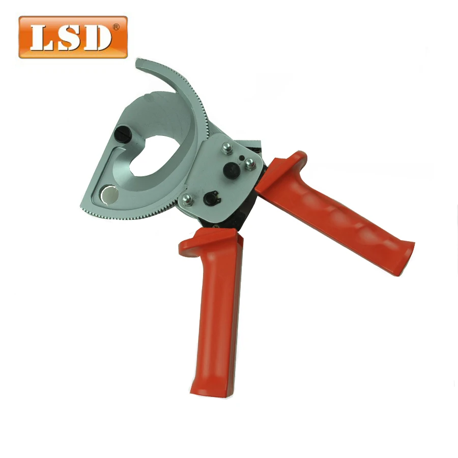 

HS-500B forging blade ratchet cable cutter plier for cutting 400mm2 copper aluminum cables sharp and quick cable cutter tool