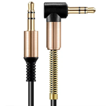 90 Degree Angle Car Aux Audio Cable 3.5mm Jack Male to Male HIFI Universal Stereo Audio Cable
90 Degree Angle Car Aux Audio Cable 3.5mm Jack Male to Male HIFI Universal Stereo Audio Cable