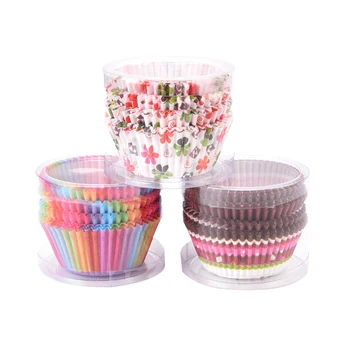 100PCS Cupcake Liners Nonstick Oilproof Muffin Paper Cases Baking Cups Mould Random Color
100PCS Cupcake Liners Nonstick Oilproof Muffin Paper Cases Baking Cups Mould Random Color