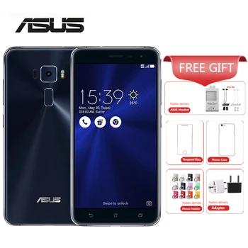 

New ASUS Zenfone 3 ZE552KL 4G Mobile Phone 4GB 128GB 5.5" Snapdragon 625 Octa core Android 8.0 16MP 8MP Fingerprint Smartphone