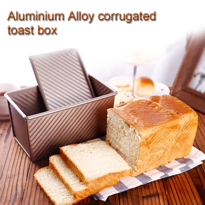Rectangular Loaf Pan Carbon Steel Non-stick Bellows with Cover Toast Box Mold Bread Mold Eco-Friendly Baking Tools for Cakes
Rectangular Loaf Pan Carbon Steel Non-stick Bellows with Cover Toast Box Mold Bread Mold Eco-Friendly Baking Tools for Cakes