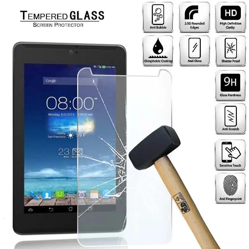 Tablet Tempered Glass Screen Protector Cover for Asus Fonepad 7 ME372CG HD Eye Protection Anti-Screen Breakage Tempered Film
Tablet Tempered Glass Screen Protector Cover for Asus Fonepad 7 ME372CG HD Eye Protection Anti-Screen Breakage Tempered Film