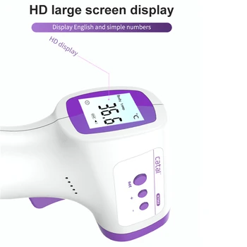 Non-contact Digital IR Infrared Thermometer Accurate Measuring Forehead Temperature Diagnostic Tools without Batteries
Non-contact Digital IR Infrared Thermometer Accurate Measuring Forehead Temperature Diagnostic Tools without Batteries