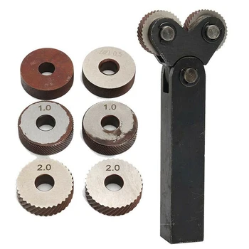 1 Set Diagonal Dual Wheel Knurling High speed steel Tool Kit Durable Accessories for Lathe LB88
1 Set Diagonal Dual Wheel Knurling High speed steel Tool Kit Durable Accessories for Lathe LB88