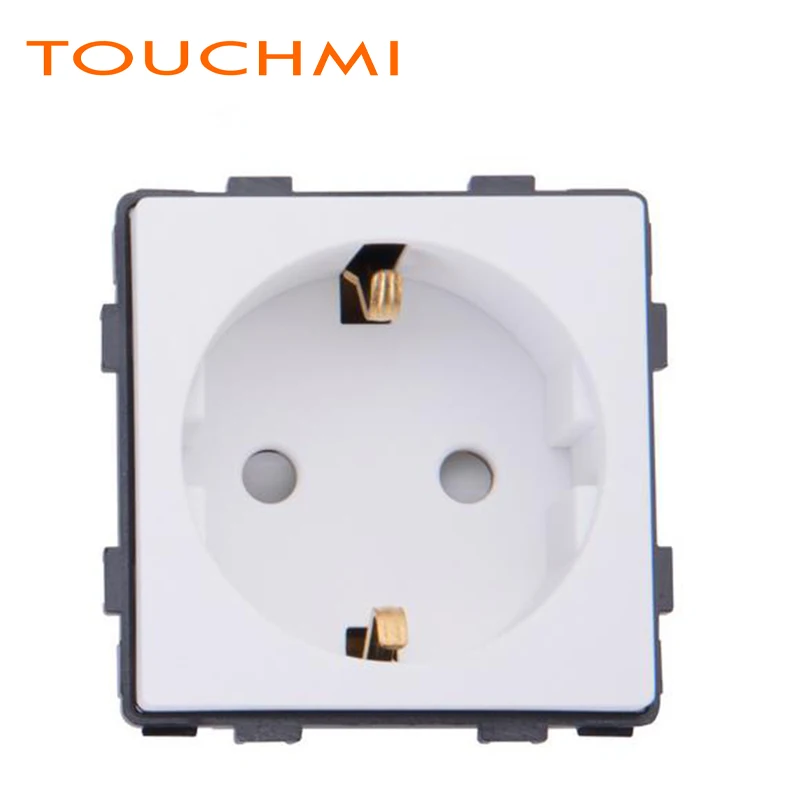 TOUCHMI CE Marks Three Color DIY PC Wall Power Germany Socket Function Part To Macth With Frame Freely,110-250V 16A Hot Sale
TOUCHMI CE Marks Three Color DIY PC Wall Power Germany Socket Function Part To Macth With Frame Freely,110-250V 16A Hot Sale