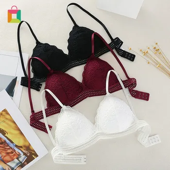 Wireless Thin Underwear Women Summer Lingerie Soft Bras Triangle Triangle Cup Bra Deep V Lace Bra Glittery
Wireless Thin Underwear Women Summer Lingerie Soft Bras Triangle Triangle Cup Bra Deep V Lace Bra Glittery