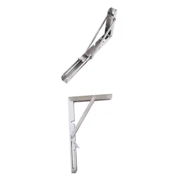 2 Pieces 10 Inch 12 Inch Stainless Steel Bench Table Triangular Folding Shelf Brackets for Watercraft/Boat/Yacht
2 Pieces 10 Inch 12 Inch Stainless Steel Bench Table Triangular Folding Shelf Brackets for Watercraft/Boat/Yacht