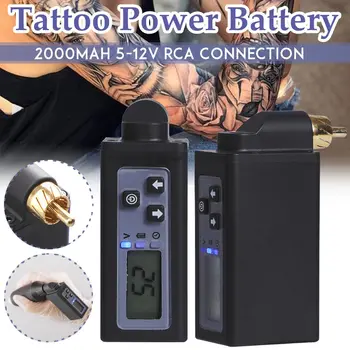 2000mAh Battery+USB Charging Cable DC/RCA Connection Inputs Mini Wireless Tattoo Power Supply Power Bank For Tattoo Pen Machine
2000mAh Battery+USB Charging Cable DC/RCA Connection Inputs Mini Wireless Tattoo Power Supply Power Bank For Tattoo Pen Machine
