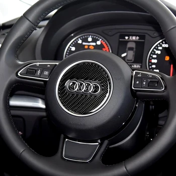 Carbon Fiber Auto Steering Wheel Sticker Overlay Trim Fit For Audi A3 A4 A6 A1 A7 Q5 Q7 S4 TT Car Accessories
Carbon Fiber Auto Steering Wheel Sticker Overlay Trim Fit For Audi A3 A4 A6 A1 A7 Q5 Q7 S4 TT Car Accessories