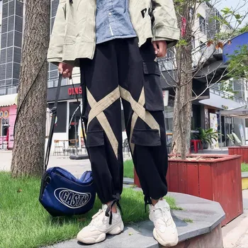 Spring Mens ins Harajuku Pants Hip Hop Casual Loose Streetwear High Street Trousers Males Summer Japan Kahaki Punk Pants Male
Spring Mens ins Harajuku Pants Hip Hop Casual Loose Streetwear High Street Trousers Males Summer Japan Kahaki Punk Pants Male