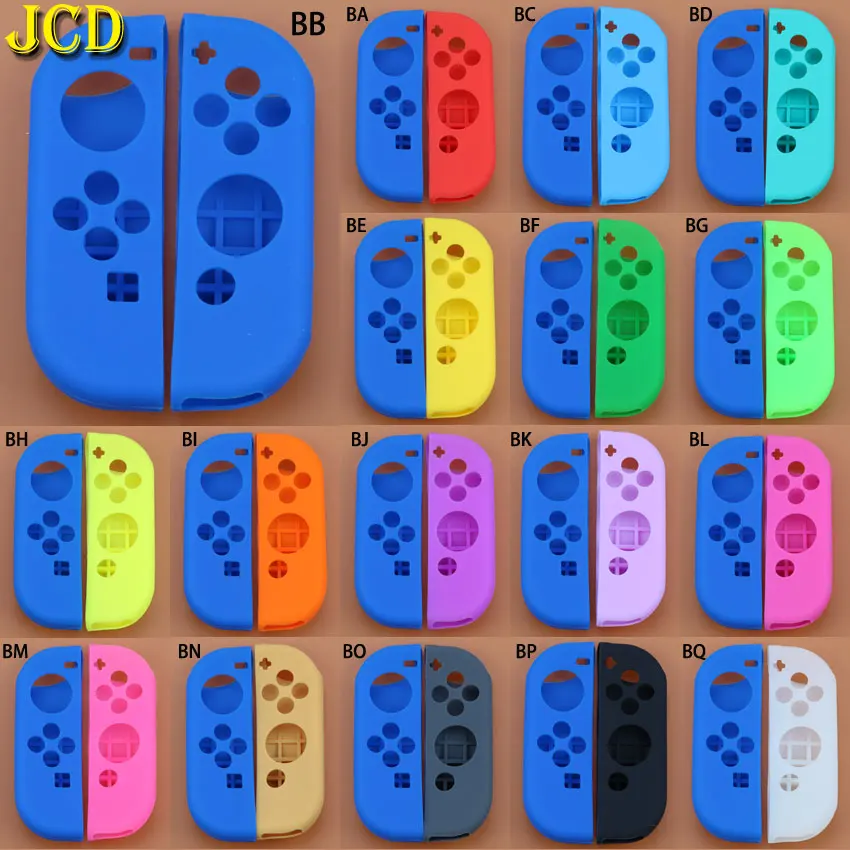 JCD Soft cover Protective Silicone Case for Switch NS Joy Con Housing Cover Shell For Nintend Switch Joy-Con Controller Case
JCD Soft cover Protective Silicone Case for Switch NS Joy Con Housing Cover Shell For Nintend Switch Joy-Con Controller Case