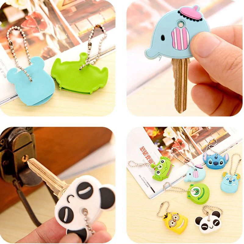 Creative Cute Cartoon Animal Silicone Car Key Caps Covers Holder Keychain Case Shell Keyring Sets
Creative Cute Cartoon Animal Silicone Car Key Caps Covers Holder Keychain Case Shell Keyring Sets