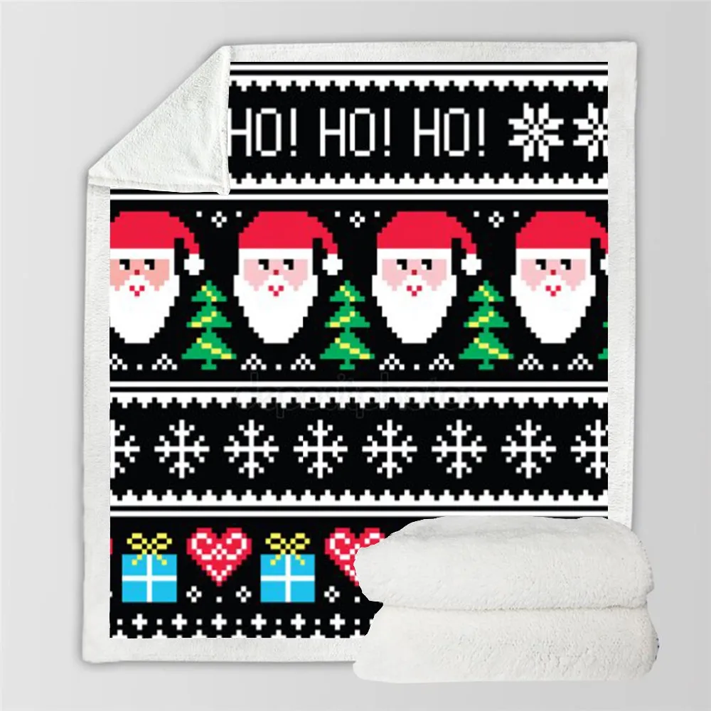 3D-Hand-Drawn-Christmas-Picnic-Hiking-School-Sofa-Flannel-Blanket-Scotland-Pattern-Custom-Printed-Fleece-Throw (1)