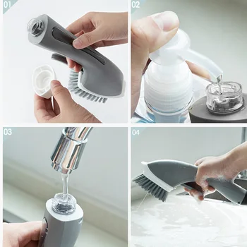 Multifunctional Kitchen Cleaning Brush Dish Brush Wall Bathroom Swimming Pool Stove Floor Tile Wall OCT998
Multifunctional Kitchen Cleaning Brush Dish Brush Wall Bathroom Swimming Pool Stove Floor Tile Wall OCT998