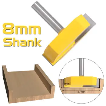 8mm Cleaning Bottom Shank Router Bit Woodworking Cutter Tool Hard Alloy Milling Cutter for Surface Planing Router Bit
8mm Cleaning Bottom Shank Router Bit Woodworking Cutter Tool Hard Alloy Milling Cutter for Surface Planing Router Bit