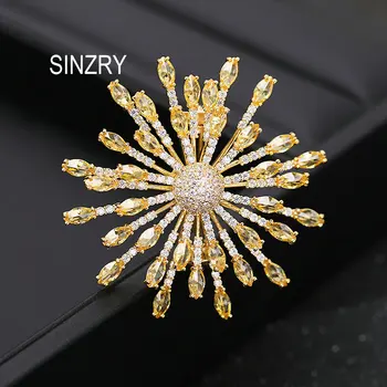SINZRY new hot bright jewelry accessory cubic zirconia snowflake Korean stylish elegant brooches pin
SINZRY new hot bright jewelry accessory cubic zirconia snowflake Korean stylish elegant brooches pin