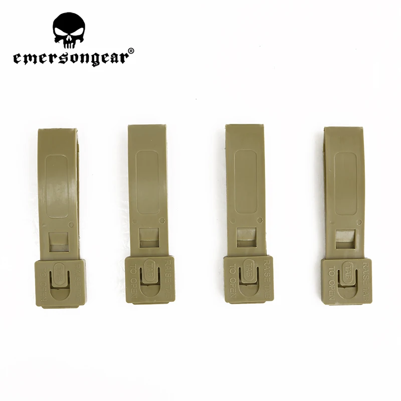 Emersongear 4PCS/Set Short Malice Clips Tactical Bag Pouch MOLLE Connection Strap Short Version For Hunting Vest Airsoft TAN
Emersongear 4PCS/Set Short Malice Clips Tactical Bag Pouch MOLLE Connection Strap Short Version For Hunting Vest Airsoft TAN