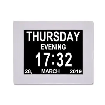 Photo Frame Alarm Calendar with Digital Large Screen USB Charging Non-Abbreviated Day Bedside Clock Useful
Photo Frame Alarm Calendar with Digital Large Screen USB Charging Non-Abbreviated Day Bedside Clock Useful