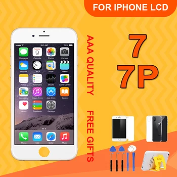 White&Black AAA Brand New For iPhone 7 7P LCD Display Touch Screen Digitizer Assembly For iPhone 7 5.5'' No Dead Pixel With Gift
White&Black AAA Brand New For iPhone 7 7P LCD Display Touch Screen Digitizer Assembly For iPhone 7 5.5'' No Dead Pixel With Gift