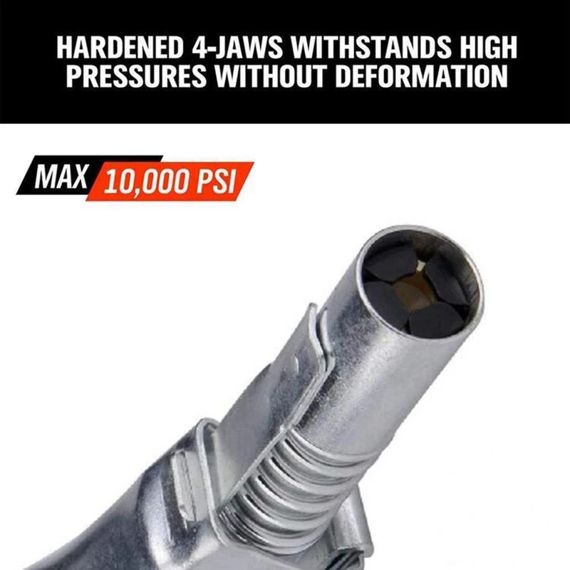 Oil Injection Nozzles Quick Release Grease Gun Ez-Pz Lube 10,000 PSI Lock Grease Coupler High-pressure Car Replacement Parts
Oil Injection Nozzles Quick Release Grease Gun Ez-Pz Lube 10,000 PSI Lock Grease Coupler High-pressure Car Replacement Parts
