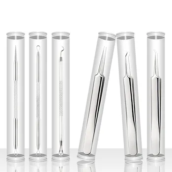 Stainless Steel Facial Blackhead Pimple Remover Acne Clip Pore Cleaner Face Cleansing Tools Double Head Aush
Stainless Steel Facial Blackhead Pimple Remover Acne Clip Pore Cleaner Face Cleansing Tools Double Head Aush