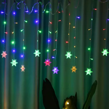 4/610M 96Led Snowflake Light String Twinkle Garlands Battery Powered Christmas Lamp Holiday Party Wedding Decorative Fairy Light
4/610M 96Led Snowflake Light String Twinkle Garlands Battery Powered Christmas Lamp Holiday Party Wedding Decorative Fairy Light