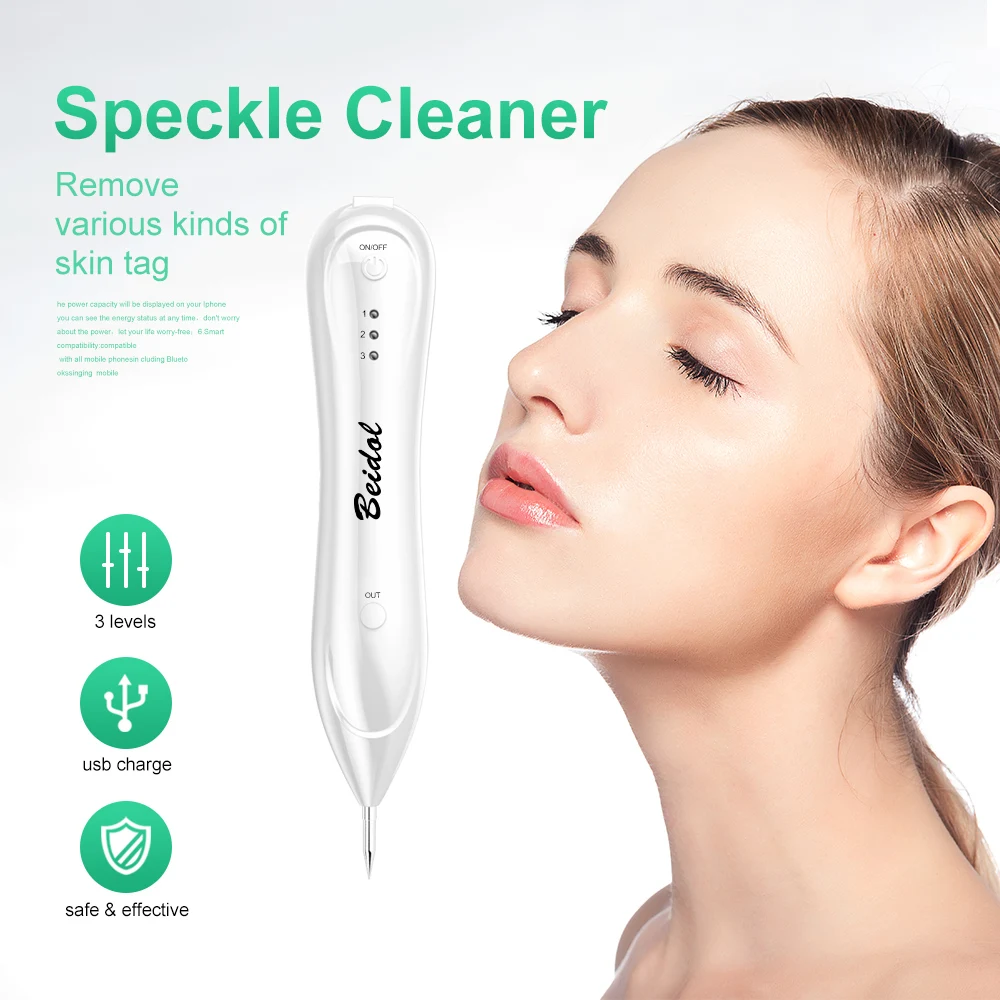 Laser Skin Mole Removal Dark Spot Remover Freckle Removal Machine for Face Wart Tag Tattoo Remaval Pen Beauty
Laser Skin Mole Removal Dark Spot Remover Freckle Removal Machine for Face Wart Tag Tattoo Remaval Pen Beauty
