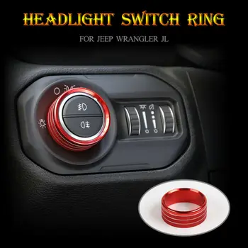 4*Red Air Conditioner+Headlight Switch Knob Ring Cover Trim For Jeep Wrangler JL 2018+&Gladiator 2020 Fashional Style
4*Red Air Conditioner+Headlight Switch Knob Ring Cover Trim For Jeep Wrangler JL 2018+&Gladiator 2020 Fashional Style