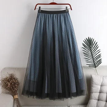 New Fall 2020 Mesh Irregular Women Double-layer mesh three dimensional flocking wave Lady Skirt Casual Loose Streetwear Skirts
New Fall 2020 Mesh Irregular Women Double-layer mesh three dimensional flocking wave Lady Skirt Casual Loose Streetwear Skirts