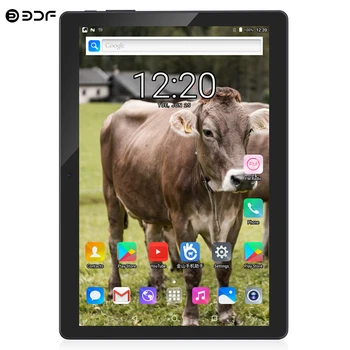 

BDF 2020 Newest 10 Inch Tablet Pc Android 7.0 Quad Core 1GB RAM 32GB ROM 3G FDD LTE WiFi Bluetooth 3G Phone Call Tablet 10.1