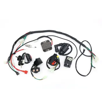 7PCS Motorcycle CDI Wiring Harness Loom Solenoid Ignition Coil Rectifier for 50cc 110cc 125cc PIT Quad Dirt Bike ATV
7PCS Motorcycle CDI Wiring Harness Loom Solenoid Ignition Coil Rectifier for 50cc 110cc 125cc PIT Quad Dirt Bike ATV
