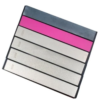 Diamond Whetstone Knife Sharpener Angle Sharpening Stone 240 400 600 1000 3000 5000Grit Diamond Bars Tool Bar Oil Stone Honing S
Diamond Whetstone Knife Sharpener Angle Sharpening Stone 240 400 600 1000 3000 5000Grit Diamond Bars Tool Bar Oil Stone Honing S